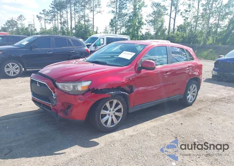 2015 Mitsubishi Outlander Sport Es z USA, uszkodzony, nr VIN 4A4AP3AW5FE051969